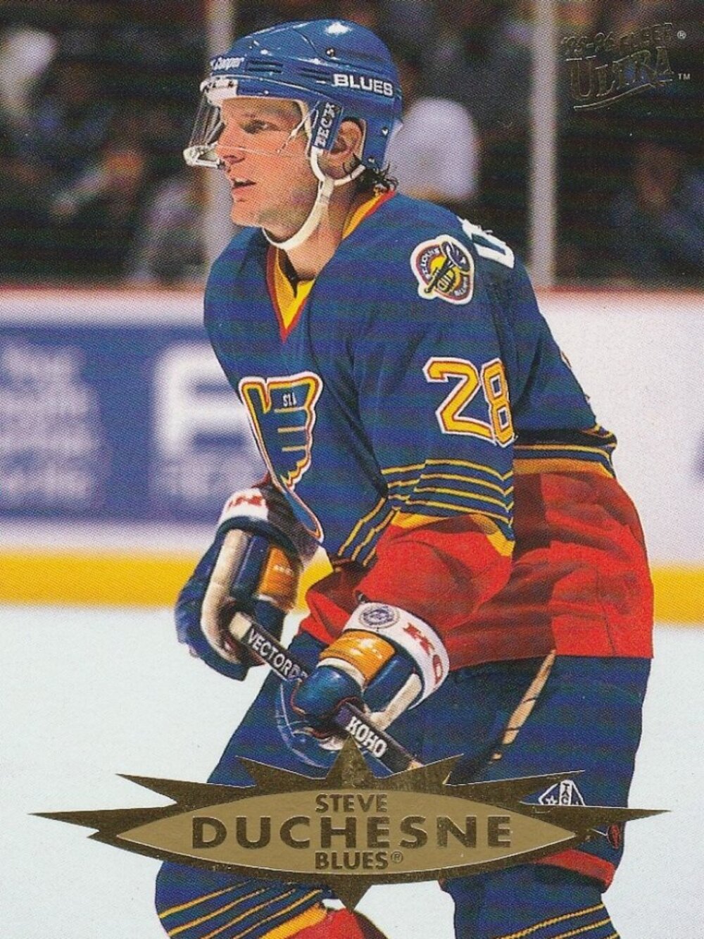 Steve Duchesne - 95/96 Fleer Ultra Hockey Card